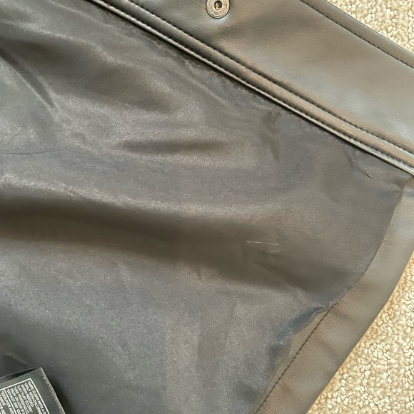 Steve Madden Black Leather Jacket - Picture 8 of 11